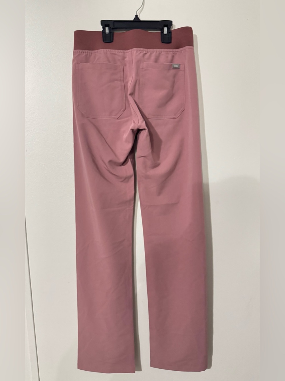 Figs Livingston Scrub Pants in Mineral Mauve - Picture 2 of 4